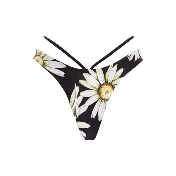 Agua Bendita Womens Egle Moss Bikini Reversible Bottom Large - Picture 3 of 12